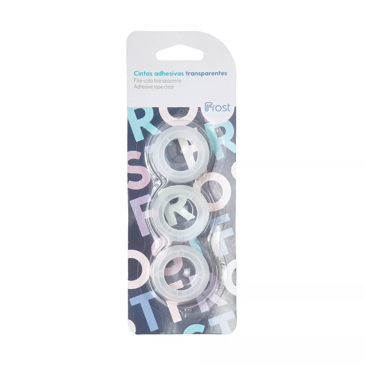 Frost - Pack 3 Cintas Adhesivas Transparente En Oferta Frost - Pack 3 Cintas Adhesivas Transparente Barato