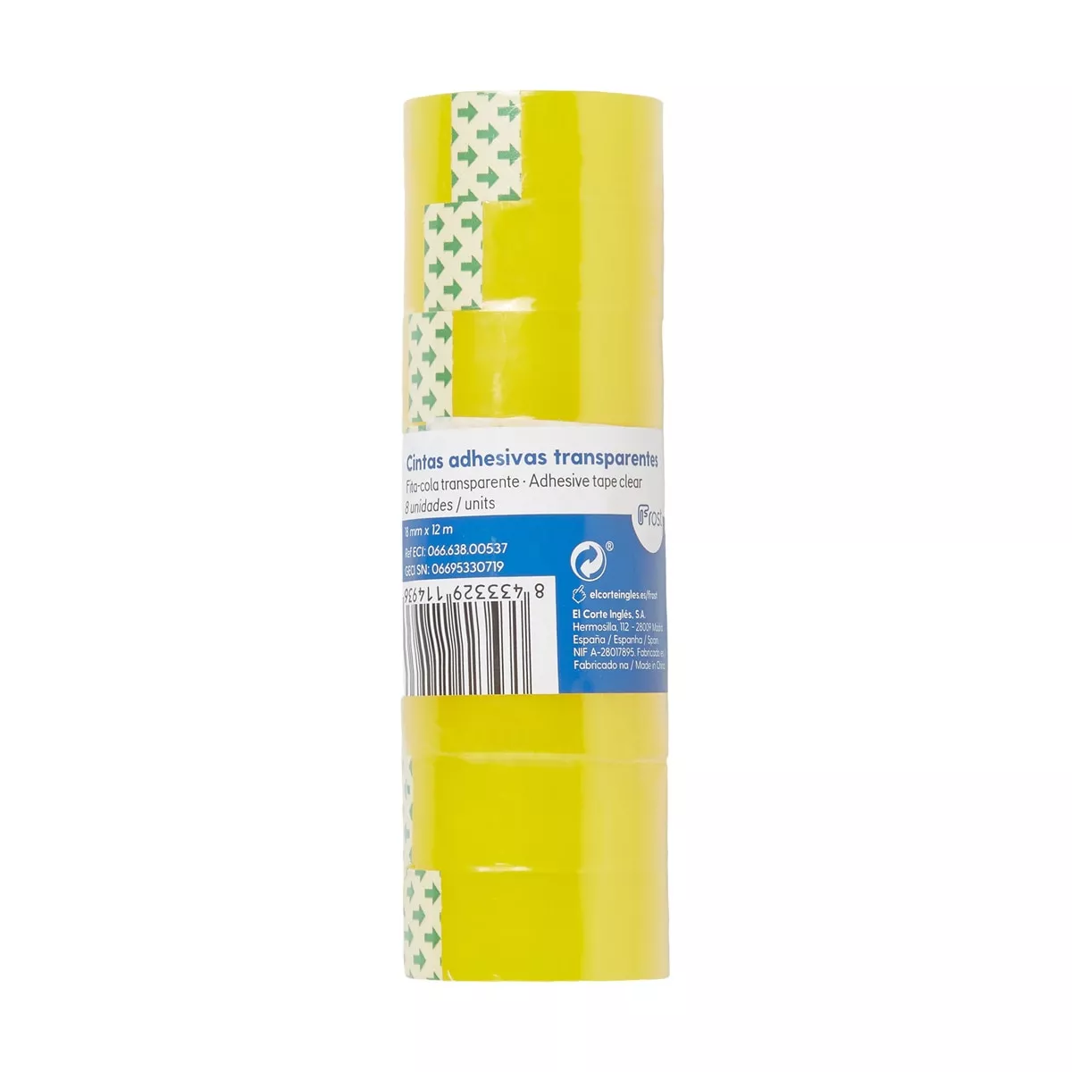Frost - Pack 8 Cintas Adhesivas Transparente En Oferta Frost - Pack 8 Cintas Adhesivas Transparente Barato