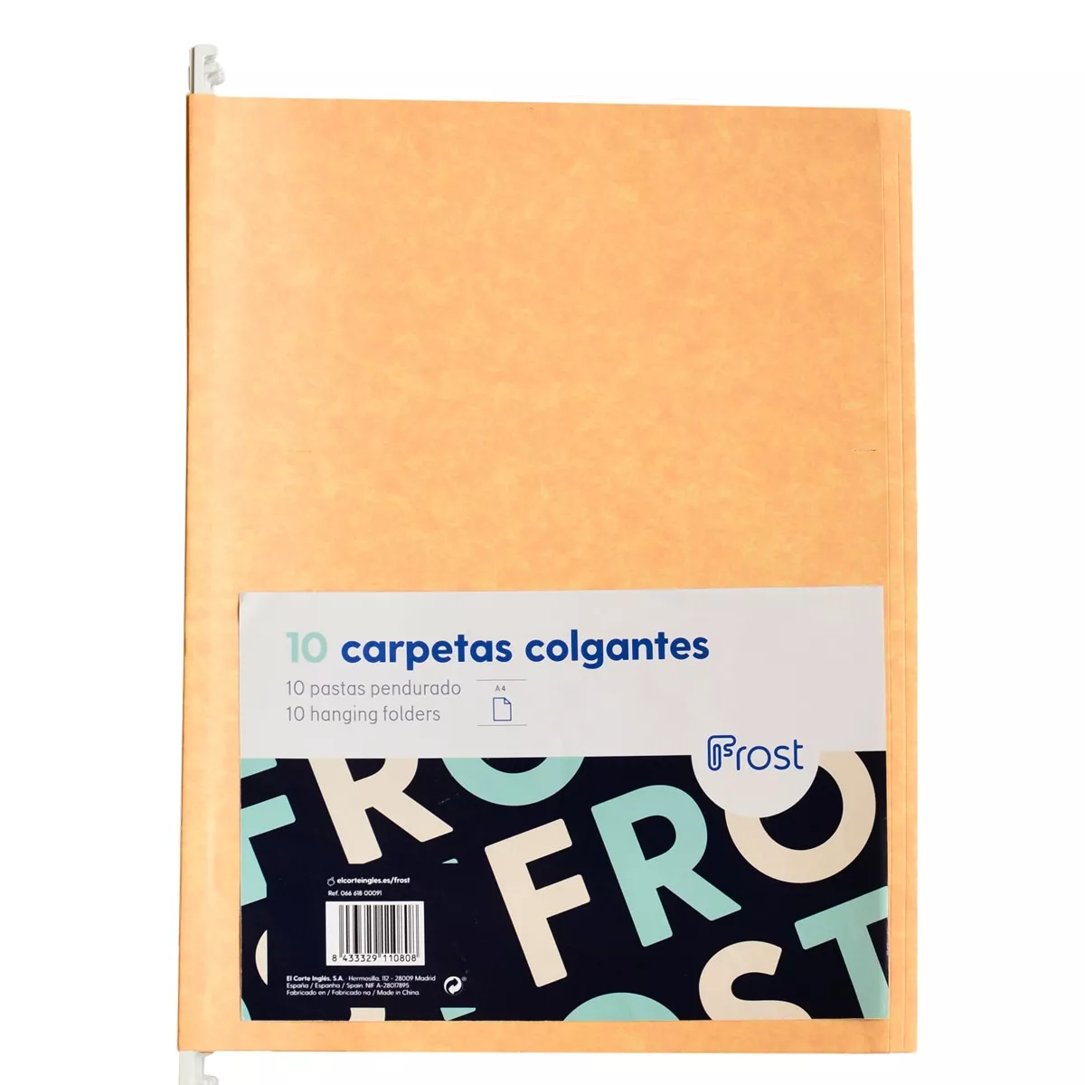 Frost - Paquete 10 Carpetas Colgante Kraft En Oferta Frost - Paquete 10 Carpetas Colgante Kraft Barato