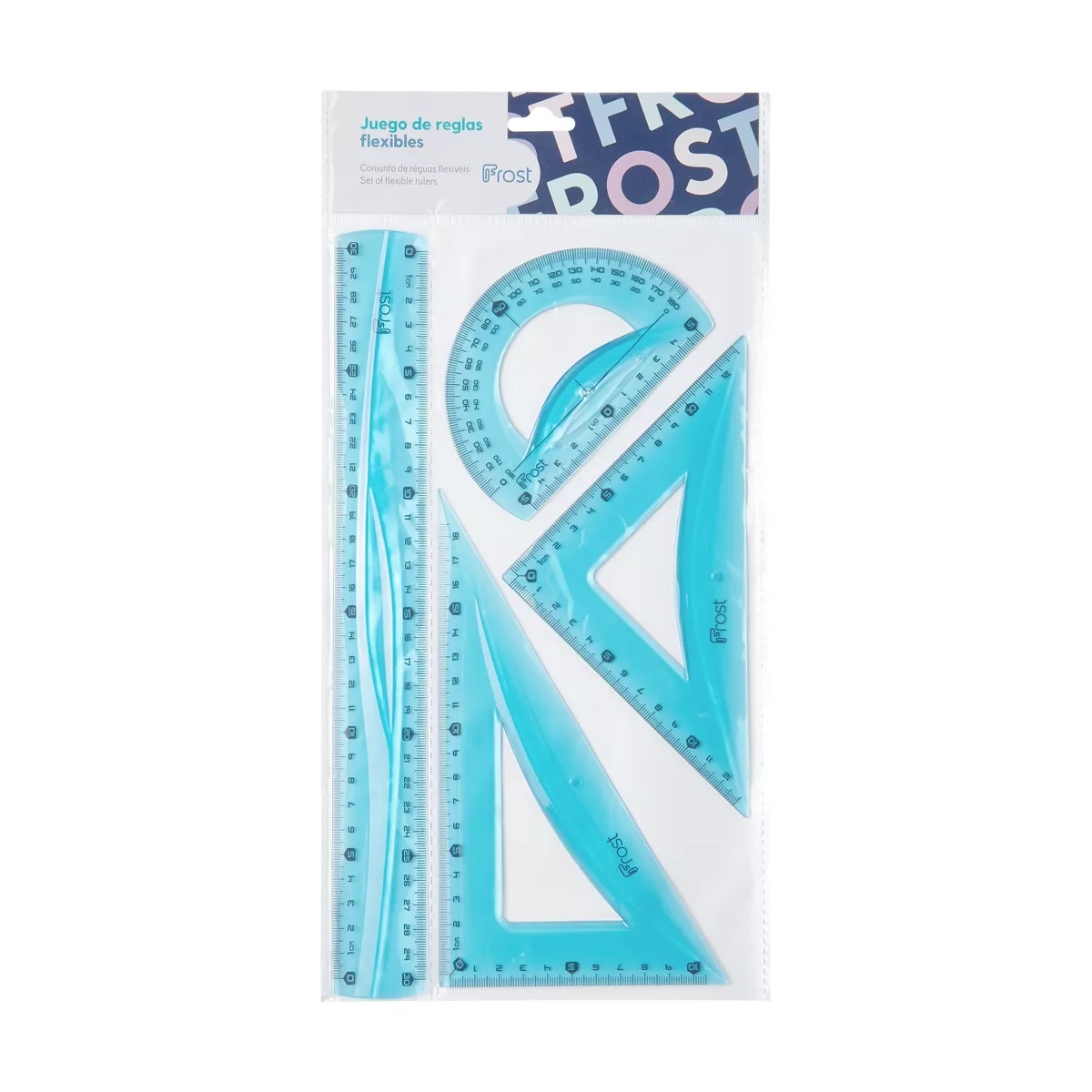 Frost - Set De Reglas Flexibles Azul En Oferta Frost - Set De Reglas Flexibles Azul Barato