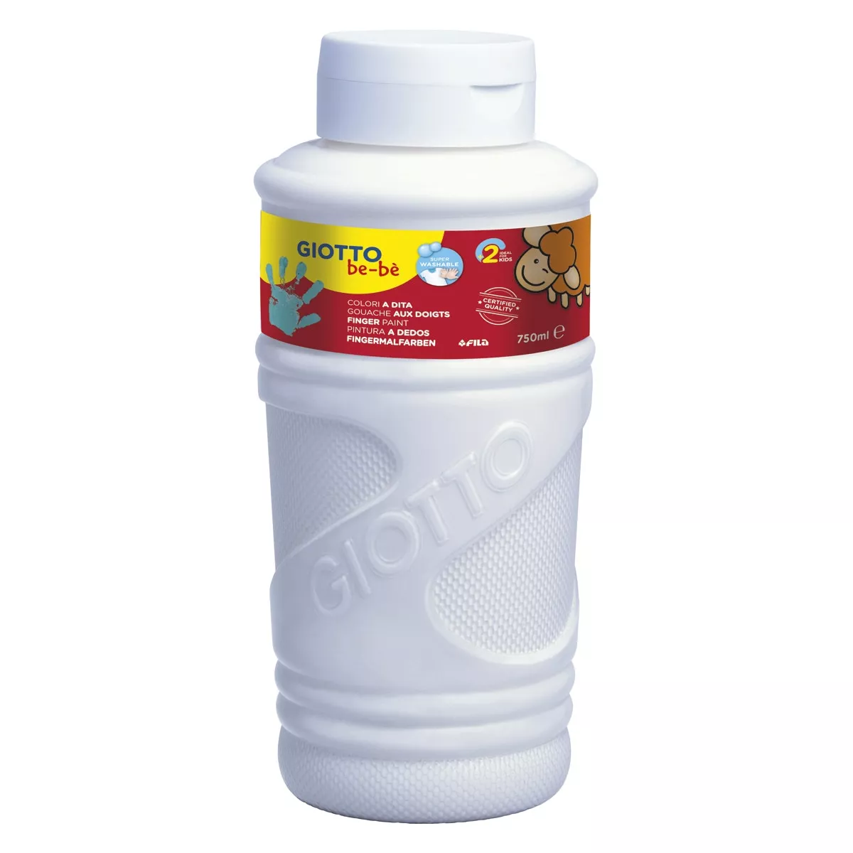 Giotto Be-Bè - Pintura A Dedos 750Ml , Blanco En Oferta Giotto Be-Bè - Pintura A Dedos 750Ml
