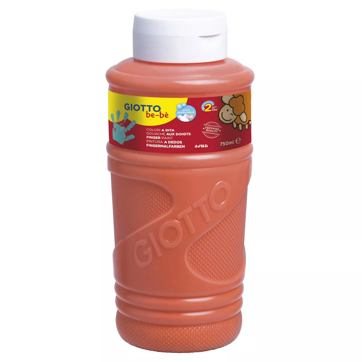Giotto Be-Bè - Pintura A Dedos 750Ml , Naranja En Oferta Giotto Be-Bè - Pintura A Dedos 750Ml