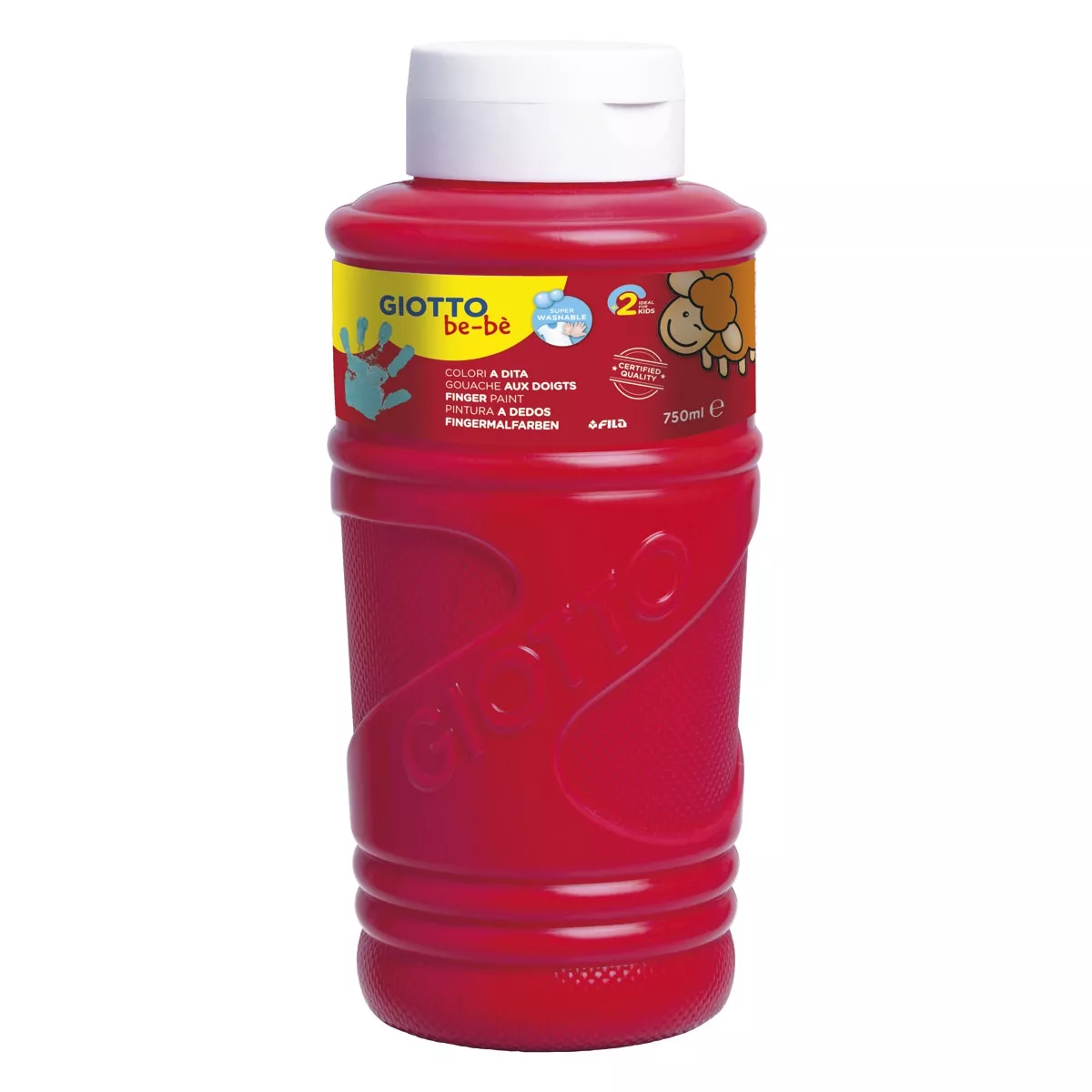 Giotto Be-Bè - Pintura A Dedos 750Ml , Rojo En Oferta Giotto Be-Bè - Pintura A Dedos 750Ml