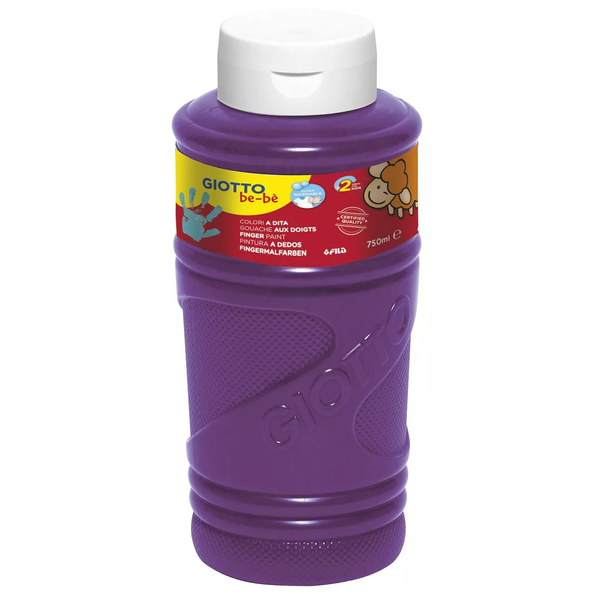 Giotto Be-Bè - Pintura A Dedos 750Ml , Violeta En Oferta Giotto Be-Bè - Pintura A Dedos 750Ml