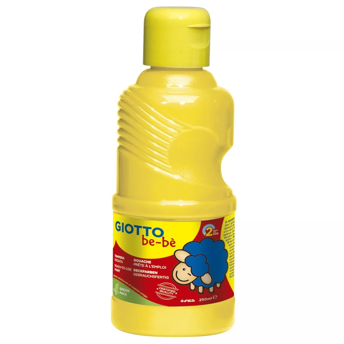 Giotto Be-Bè - Témpera 250Ml , Amarillo En Oferta Giotto Be-Bè - Témpera 250Ml