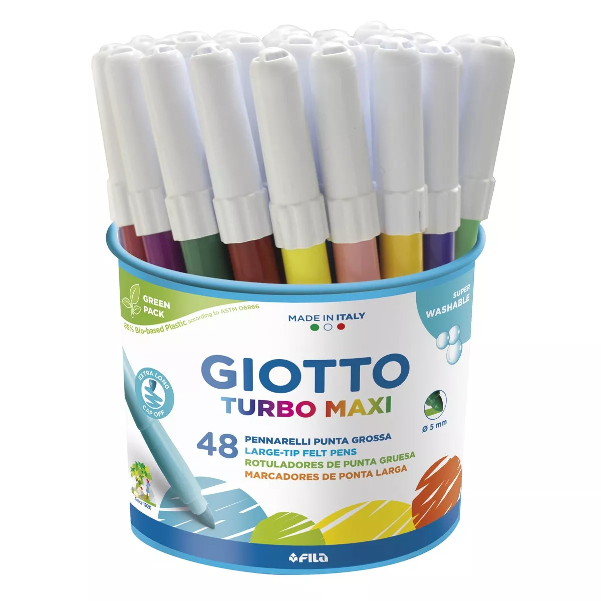 Giotto - Bote 48 Rotuladores Turbo Maxi barato