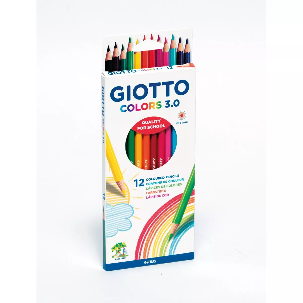 Giotto - Lápices De Colores Colors Estuche 12 Unidades barato