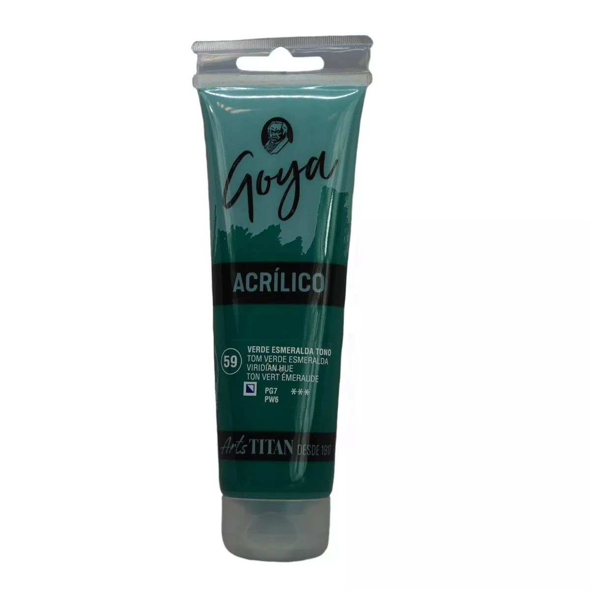 Goya - Acrílico Tubo 125Ml Verde Esmeralda Tono En Oferta Goya - Acrílico Tubo 125Ml Verde Esmeralda Tono Barato