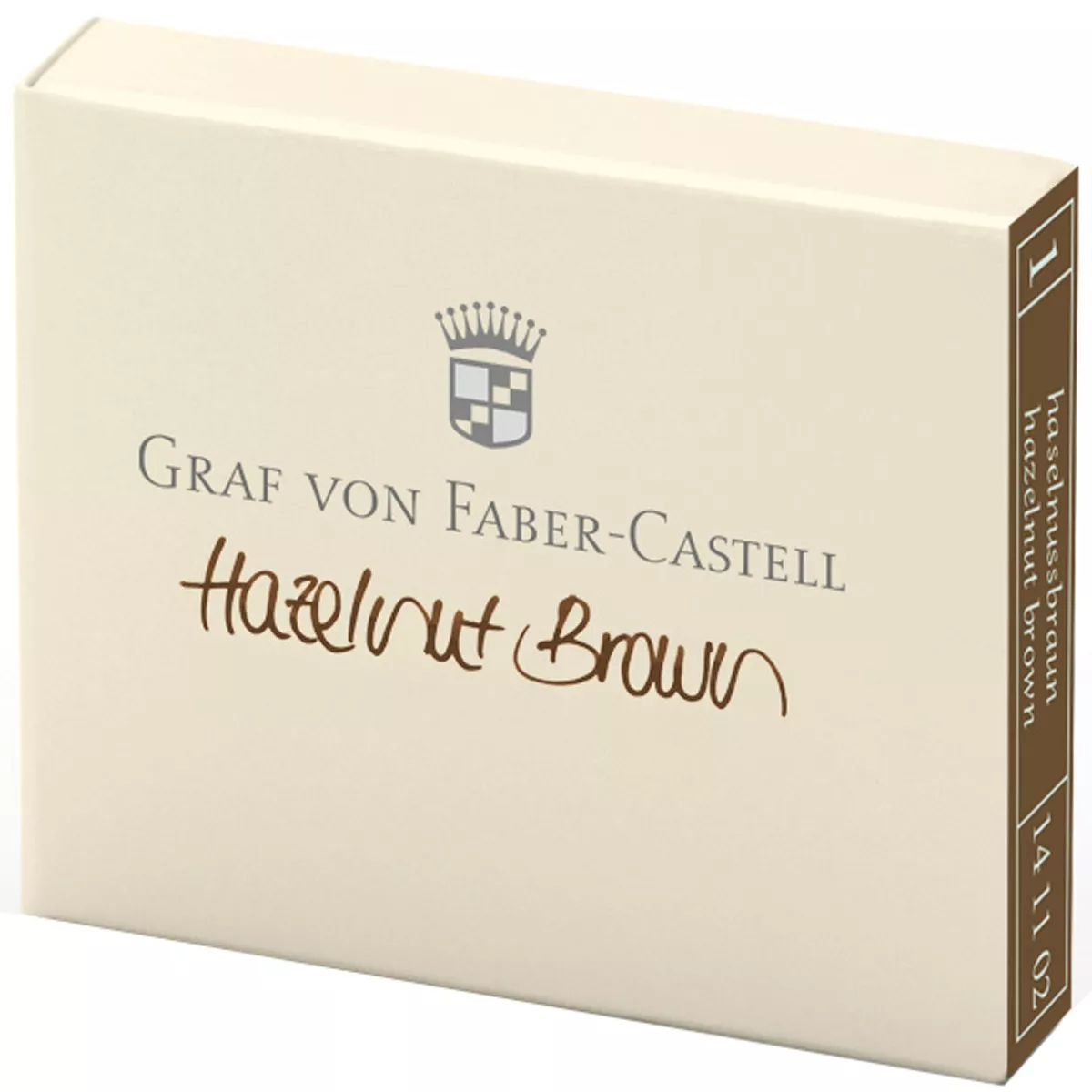 Graf Von Faber-Castell - Caja Con 6 Cartuchos Avellana Marrón En Oferta Graf Von Faber-Castell - Caja Con 6 Cartuchos Avellana Marrón Barato
