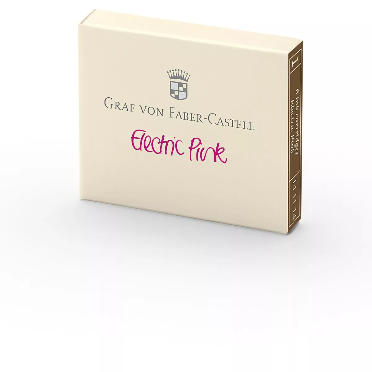 Graf Von Faber-Castell - Caja Con 6 Cartuchos De Tinta Graf Von Faber Castell Rosa Eléctrico barato