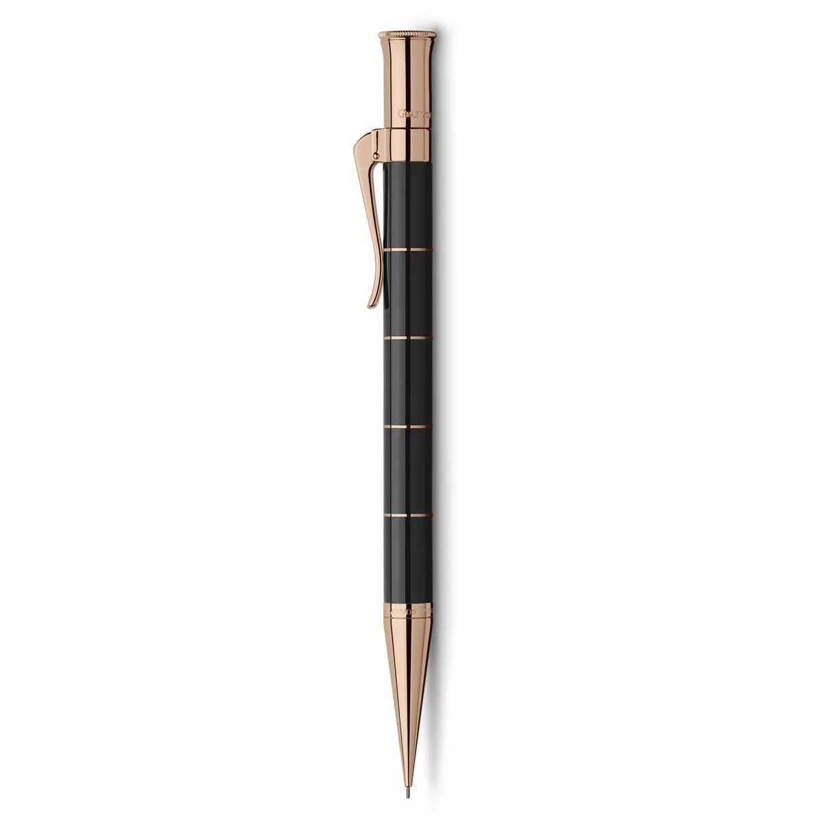 Graf Von Faber-Castell - Portaminas Anello Rose Gold Negro En Oferta Graf Von Faber-Castell - Portaminas Anello Rose Gold Negro Barato