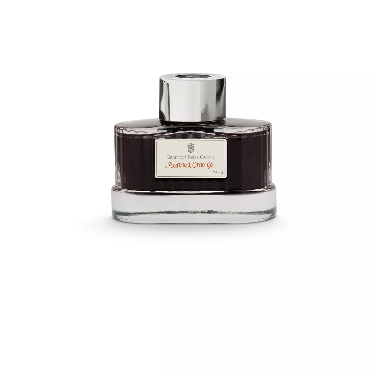 Graf Von Faber-Castell - Tintero De Vidrio De 75 Ml Naranja barato