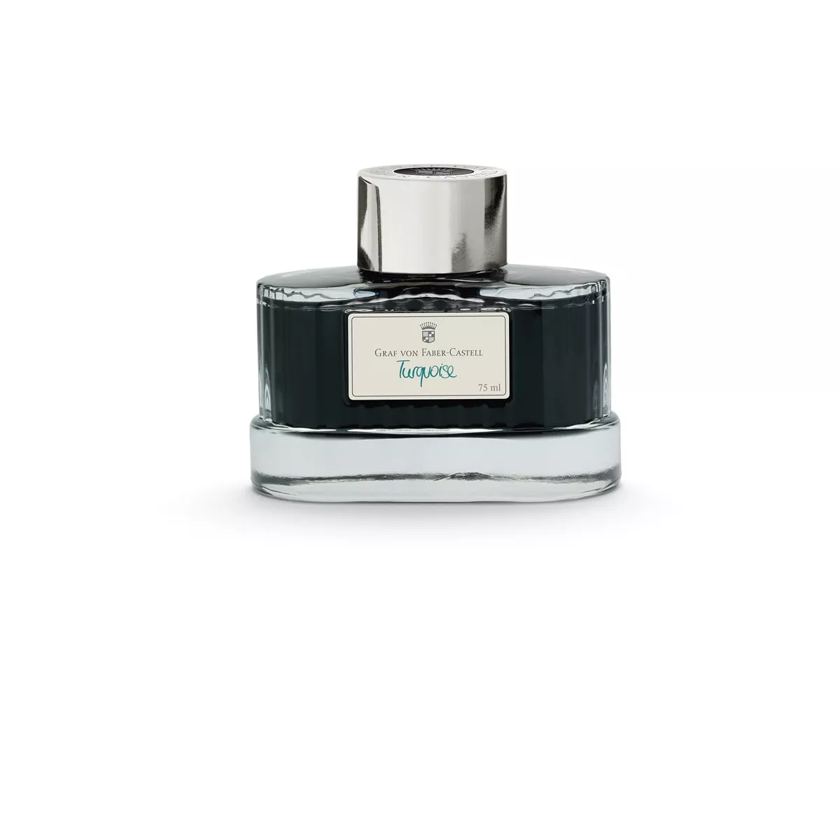 Graf Von Faber-Castell - Tintero De Vidrio De 75 Ml Turquesa En Oferta Graf Von Faber-Castell - Tintero De Vidrio De 75 Ml Turquesa Barato