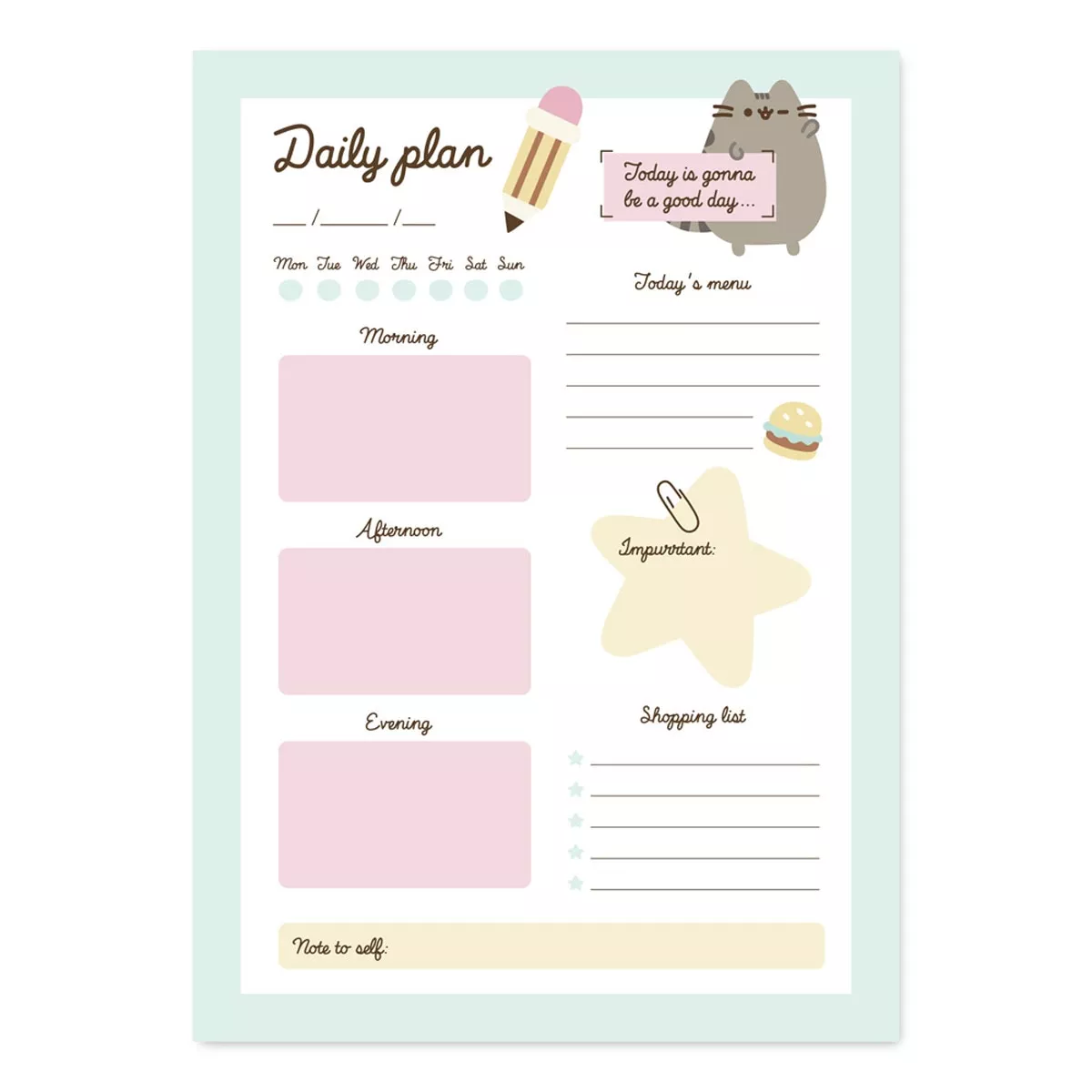 Grupo Erik Editores, S.l. - Bloc Notas De Escritorio Pusheen 21X15X1,3 Grupo Erik Editores Blanco En Oferta Grupo Erik Editores