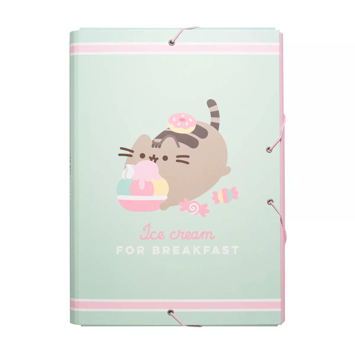 Grupo Erik Editores, S.l. - Carpeta Solapas Pusheen Foodie Collection Grupo Erik Editores Verde En Oferta Grupo Erik Editores