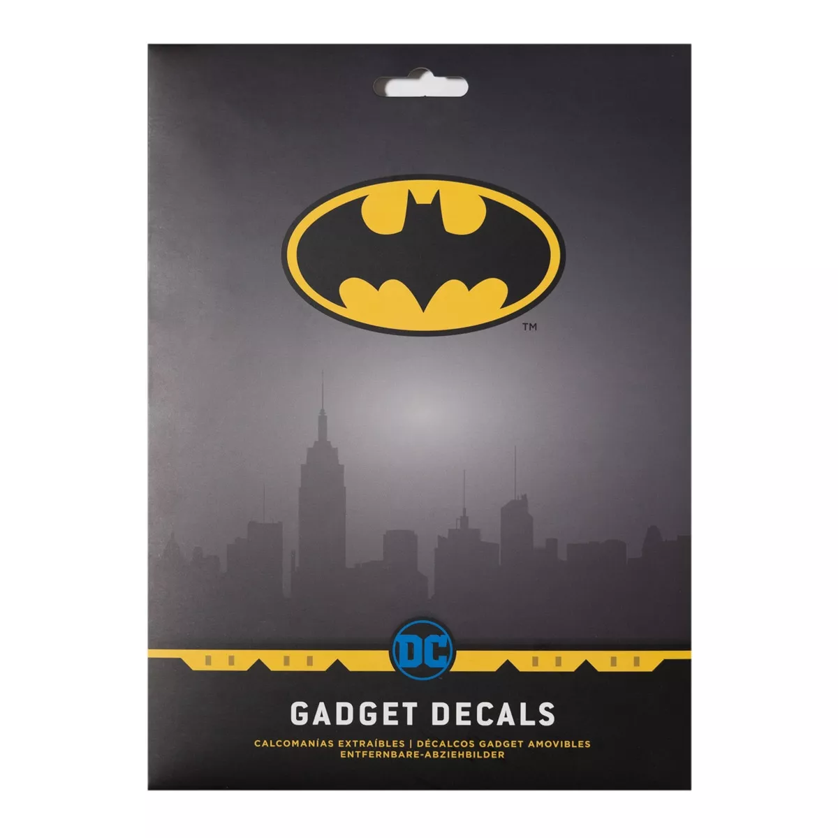 Grupo Erik Editores, S.l. - Pegatinas Reutilizables Dc Comics Batman 17,3X0,1X23,5 Grupo Erik Editores Negro En Oferta Grupo Erik Editores