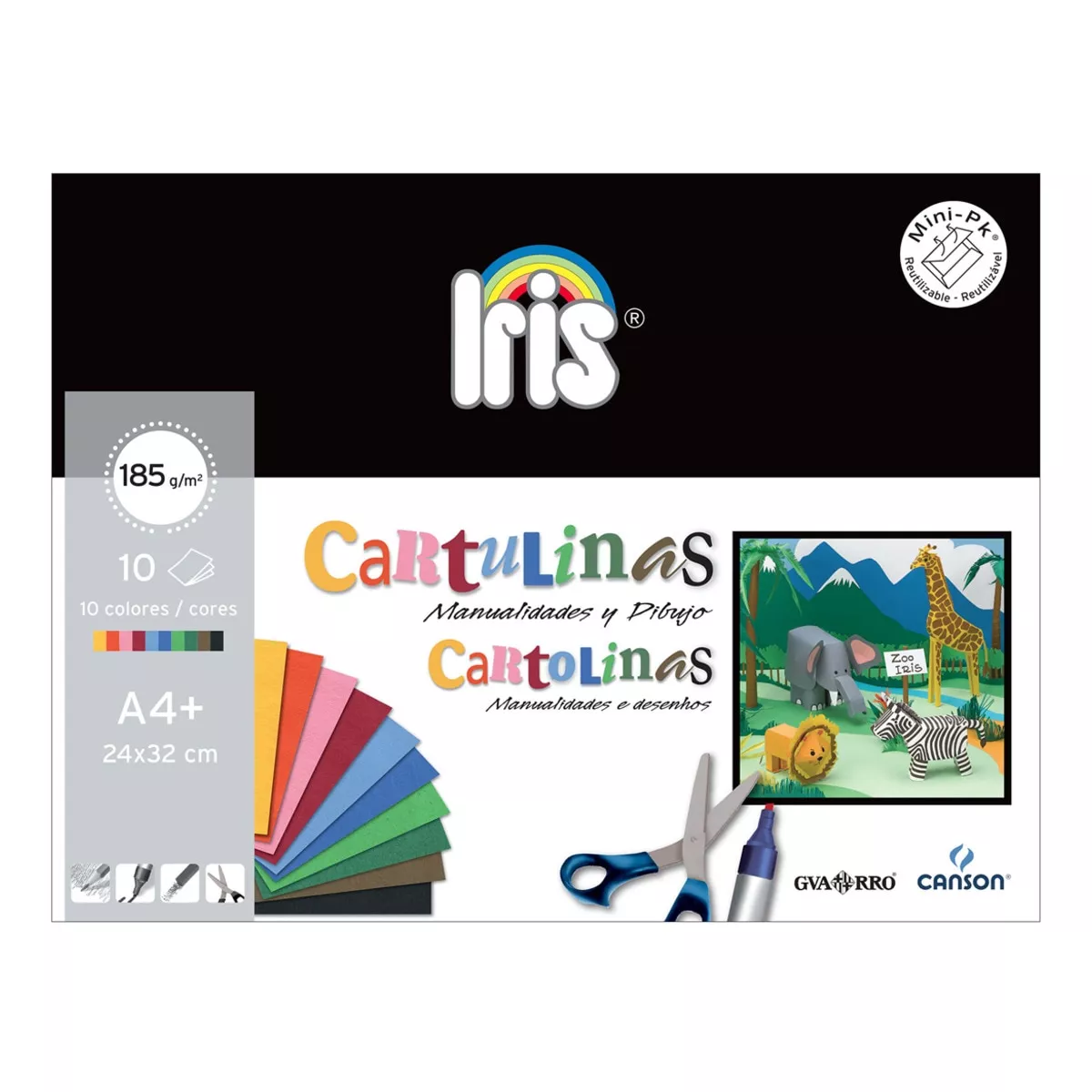 Guarro - Minipack Cartulinas Iris A4 Canson En Oferta Guarro - Minipack Cartulinas Iris A4 Canson Barato