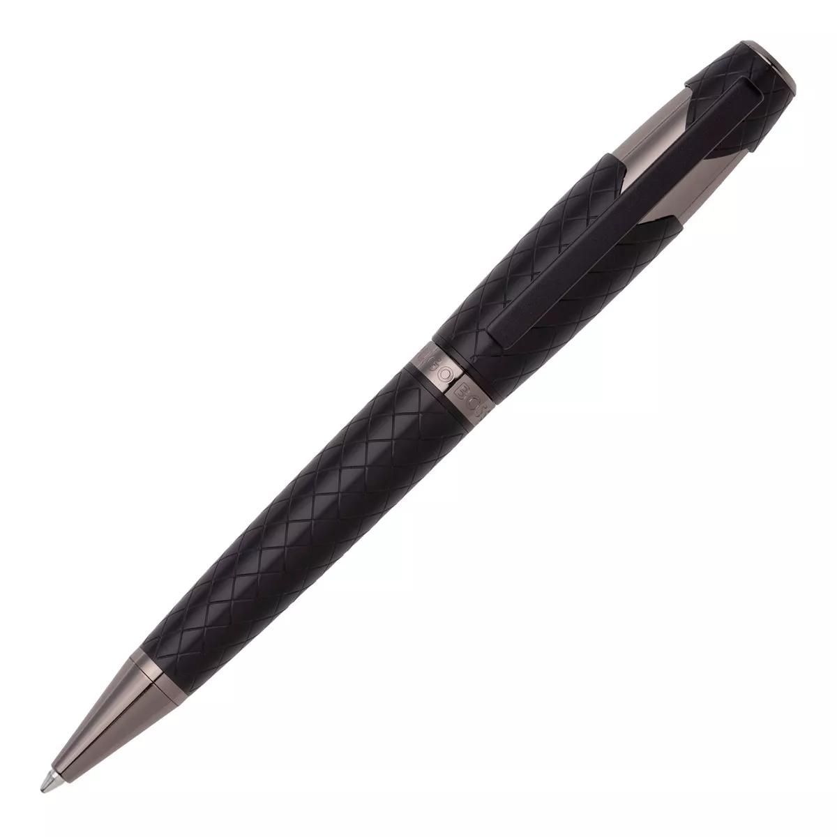 Hugo Boss - Bolígrafo Chevron Negro En Oferta Hugo Boss - Bolígrafo Chevron Negro Barato