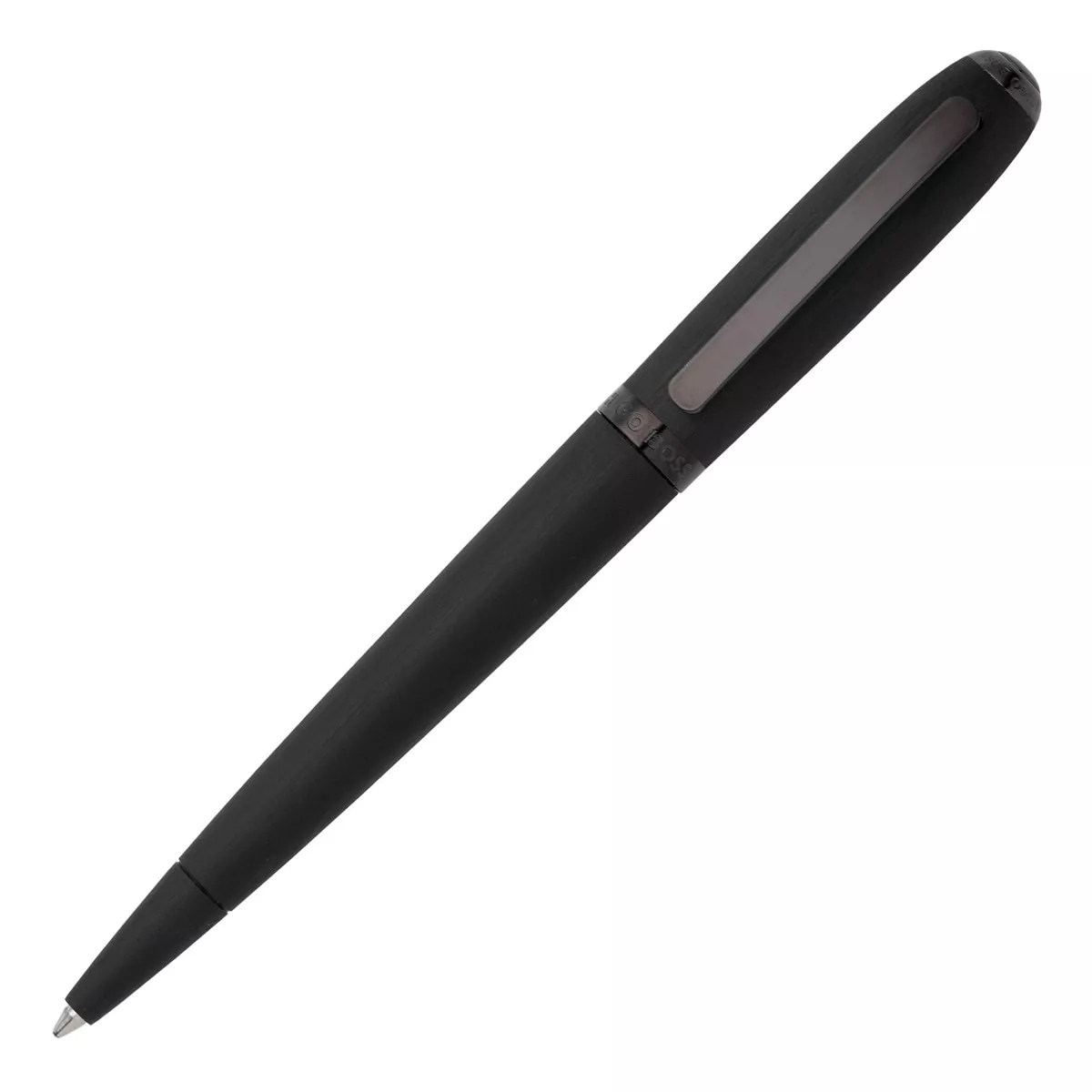 Hugo Boss - Bolígrafo Contour Brushed Negro En Oferta Hugo Boss - Bolígrafo Contour Brushed Negro Barato