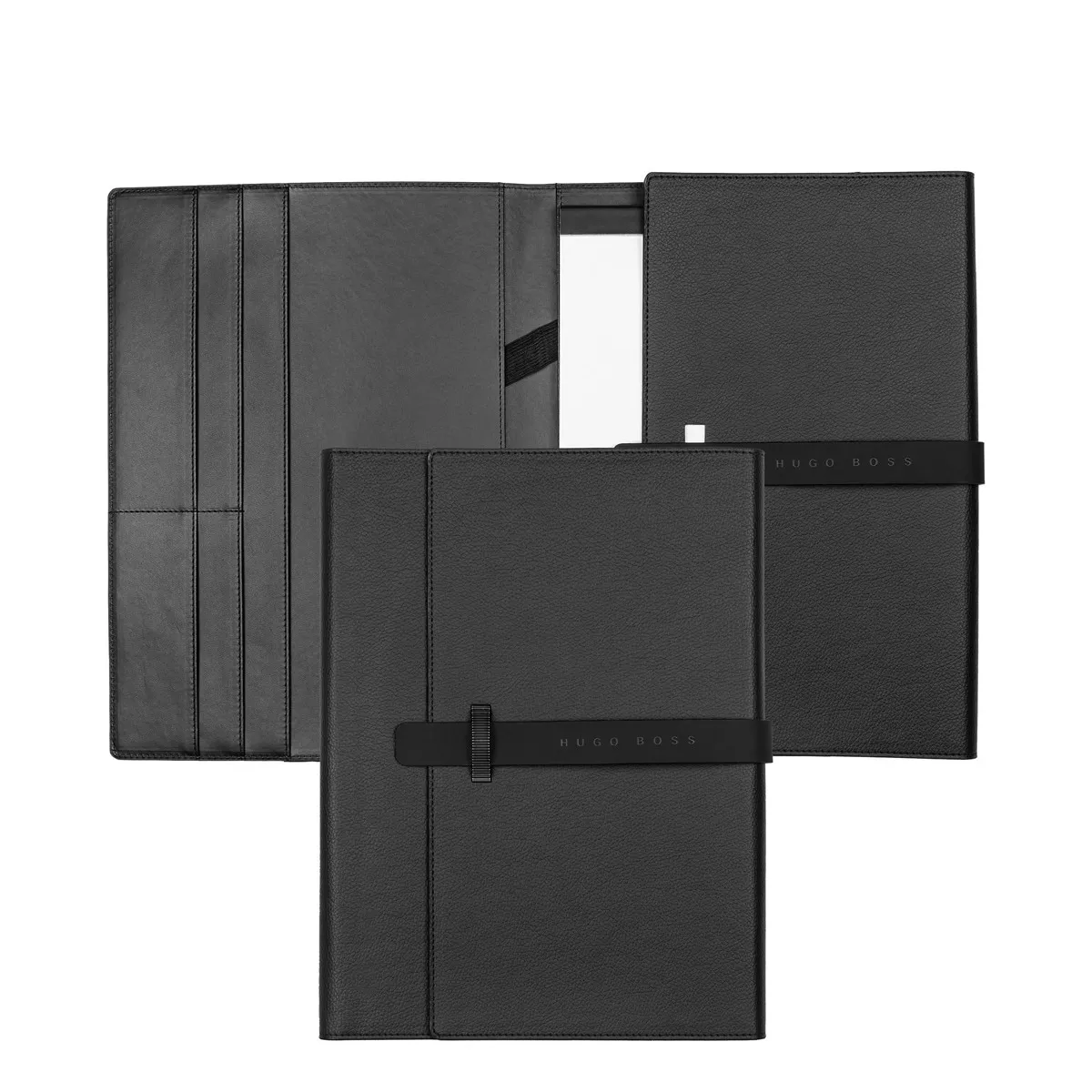 Hugo Boss - Carpeta A4 Illusion Gear Negra En Oferta Hugo Boss - Carpeta A4 Illusion Gear Negra Barato