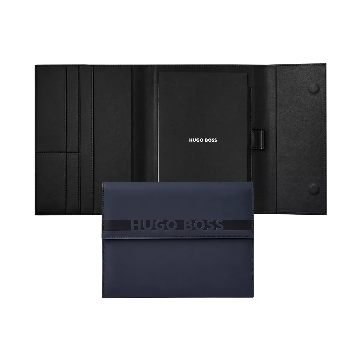 Hugo Boss - Carpeta A5 Cloud Azul Mate En Oferta Hugo Boss - Carpeta A5 Cloud Azul Mate Barato
