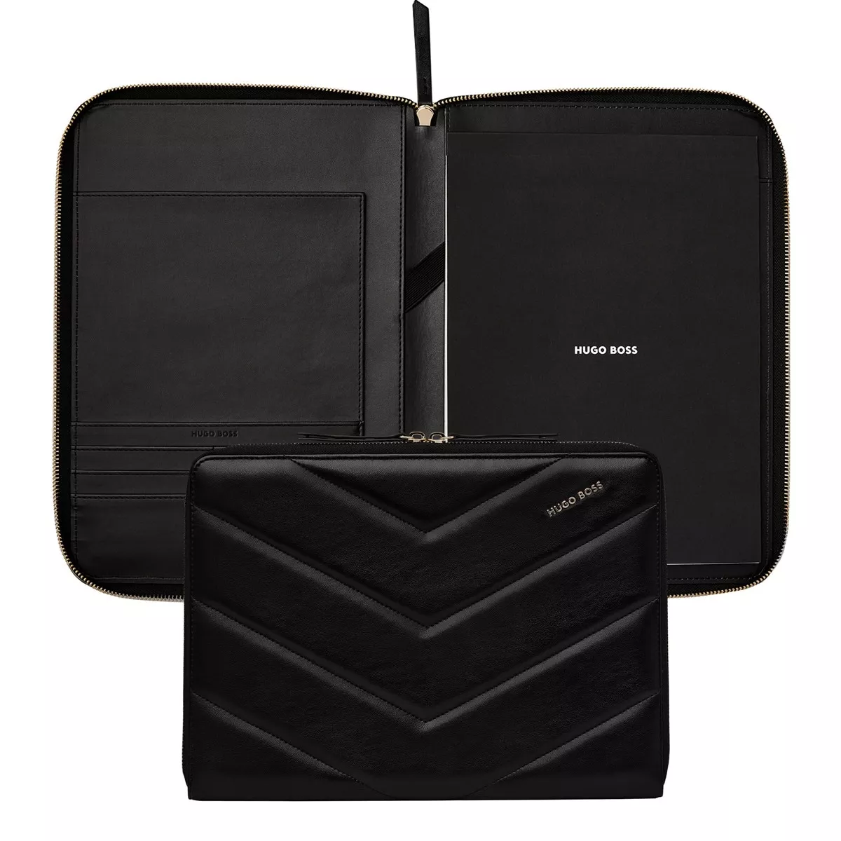 Hugo Boss - Carpeta Conferencia A4 Triga Negra En Oferta Hugo Boss - Carpeta Conferencia A4 Triga Negra Barato