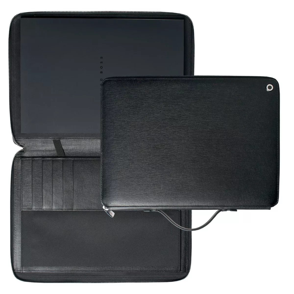 Hugo Boss - Carpeta Cremall A4 Tradition Negro En Oferta Hugo Boss - Carpeta Cremall A4 Tradition Negro Barato