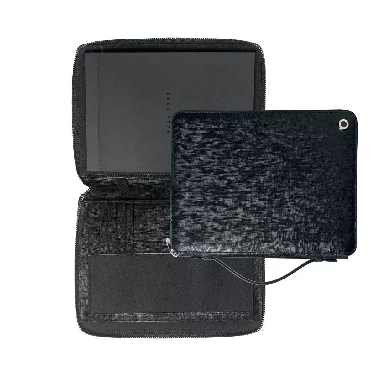 Hugo Boss - Carpeta Cremall A5 Tradition Negro En Oferta Hugo Boss - Carpeta Cremall A5 Tradition Negro Barato