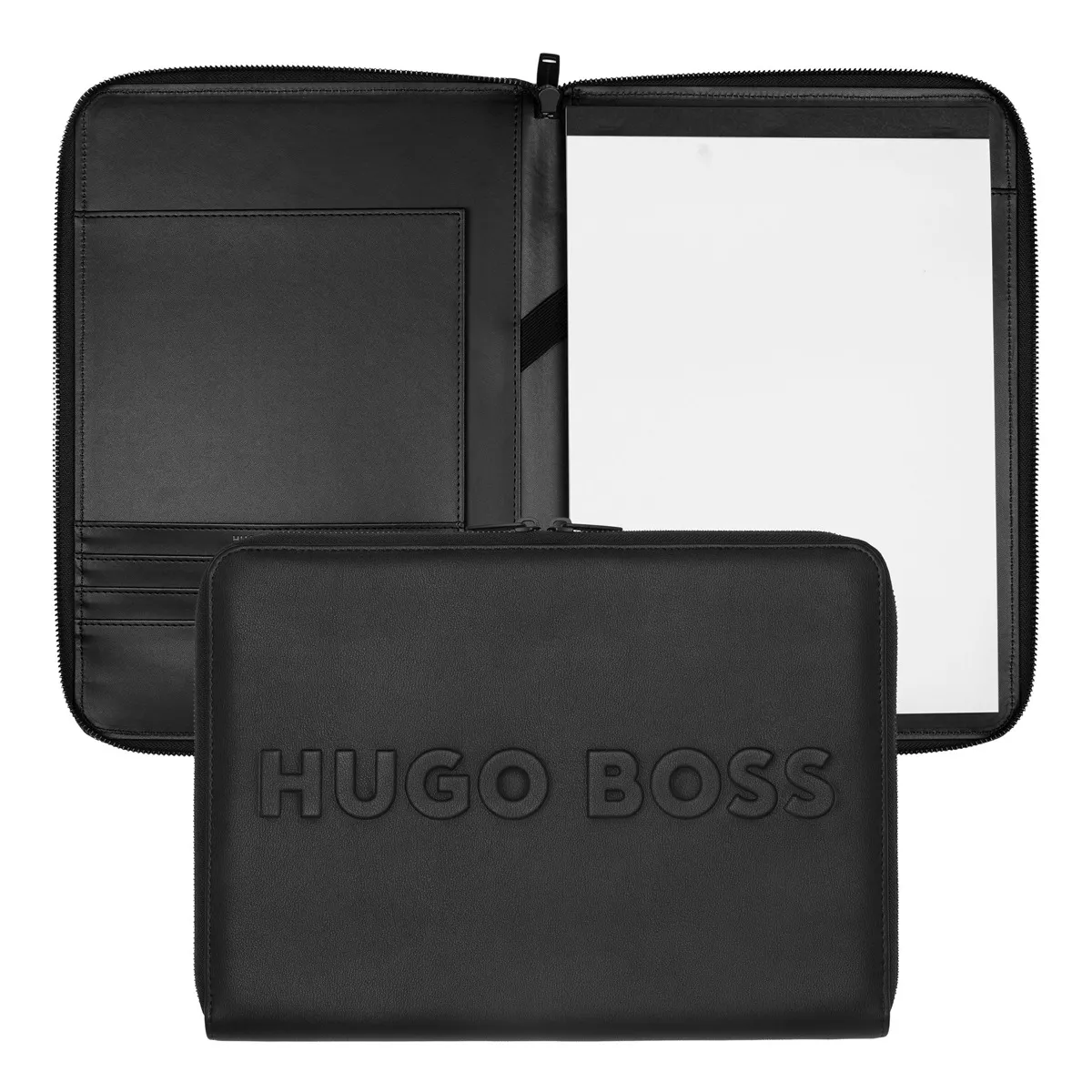 Hugo Boss - Carpeta Cremallera A4 Label Negra En Oferta Hugo Boss - Carpeta Cremallera A4 Label Negra Barato