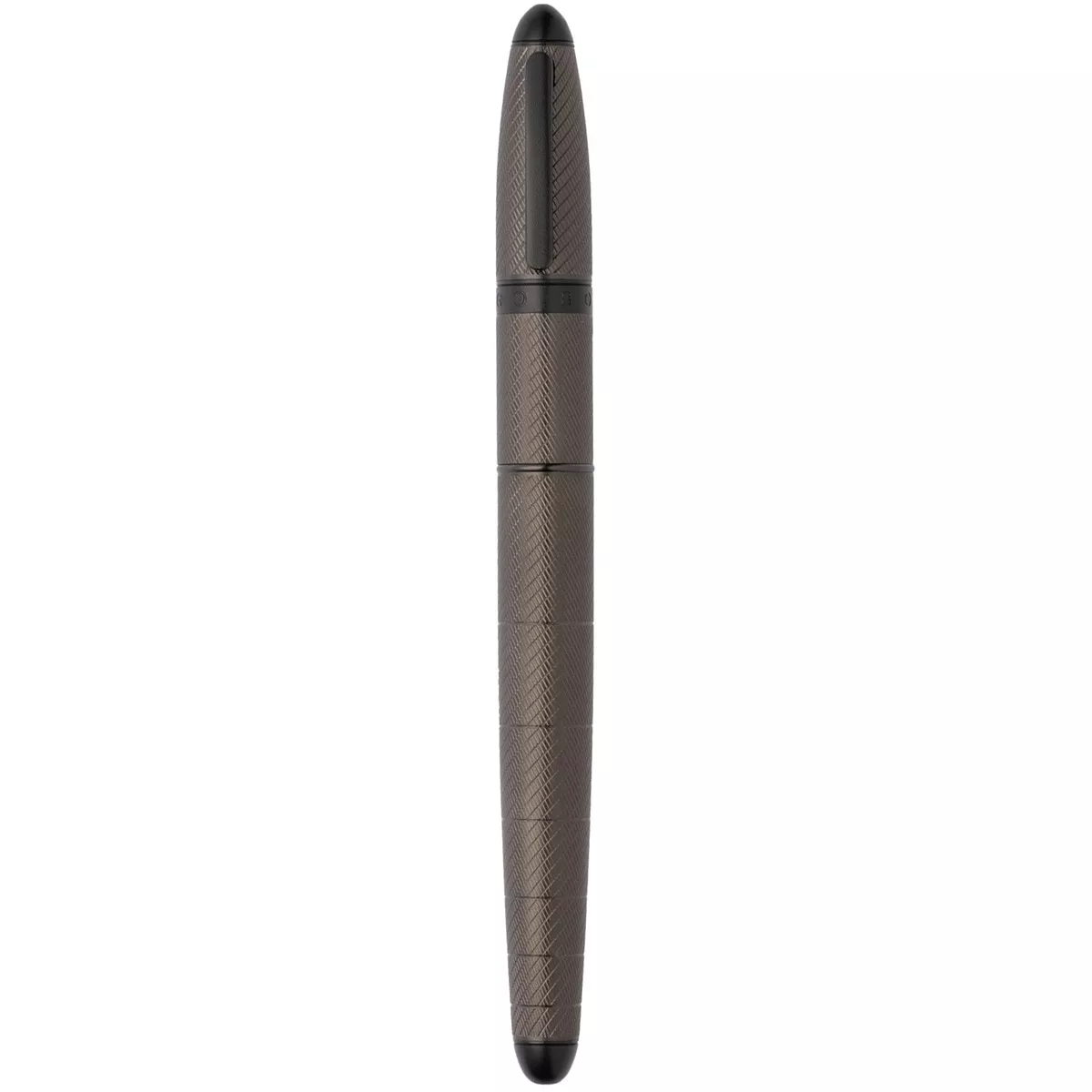 Hugo Boss - Pluma Estilográfica Oval Gun Rutenio Y Negro En Oferta Hugo Boss - Pluma Estilográfica Oval Gun Rutenio Y Negro Barato