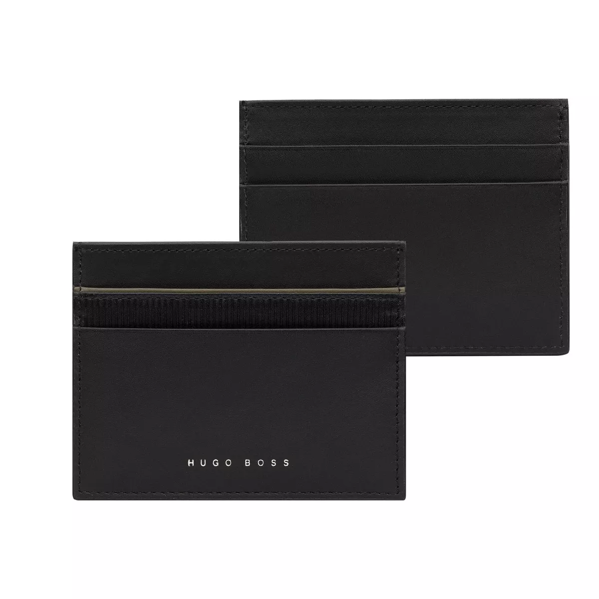 Hugo Boss - Tarjetero Gear Negro Y Khaki En Oferta Hugo Boss - Tarjetero Gear Negro Y Khaki Barato