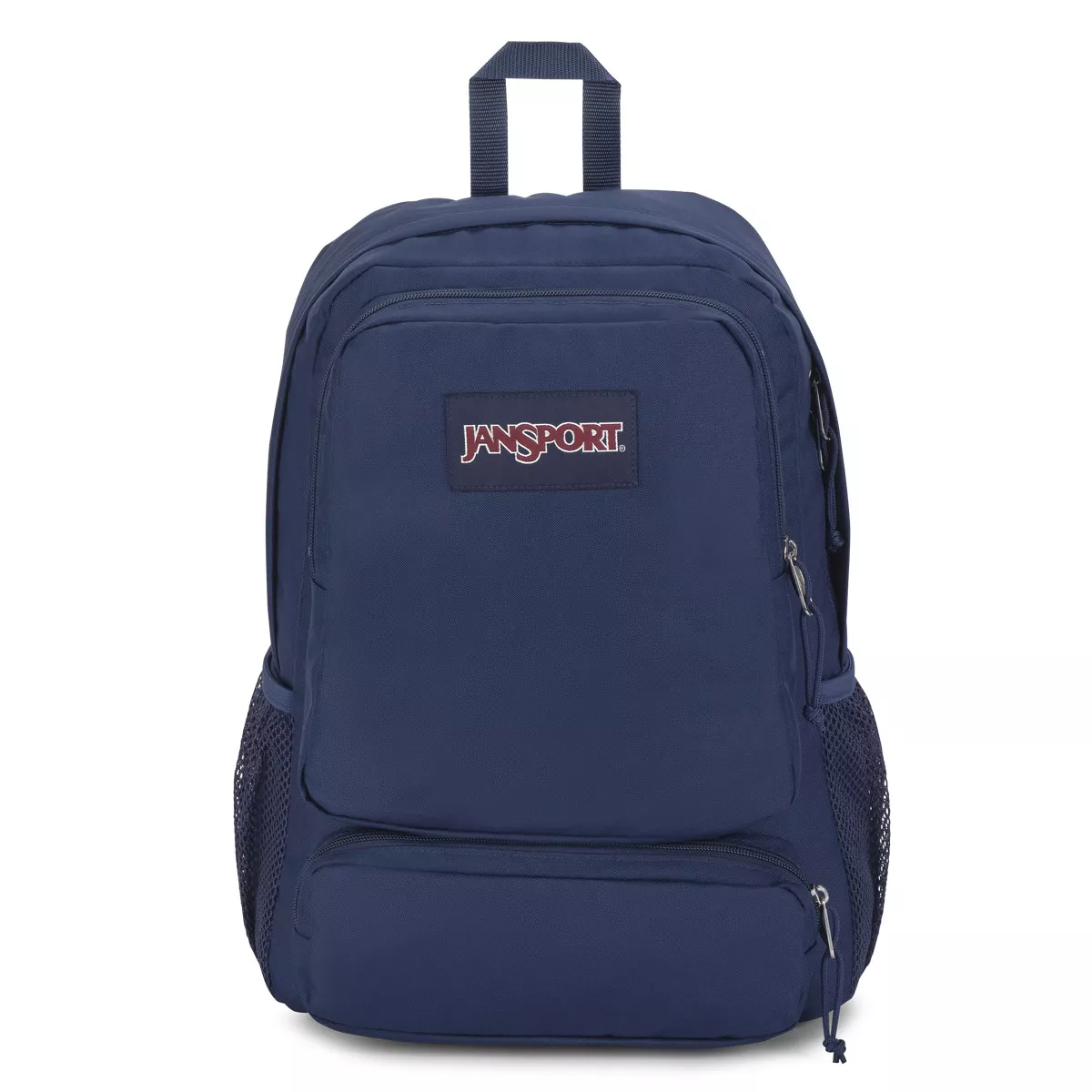 Jansport - Mochila Funcional Doubleton Azul Navy En Oferta Jansport - Mochila Funcional Doubleton Azul Navy Barato
