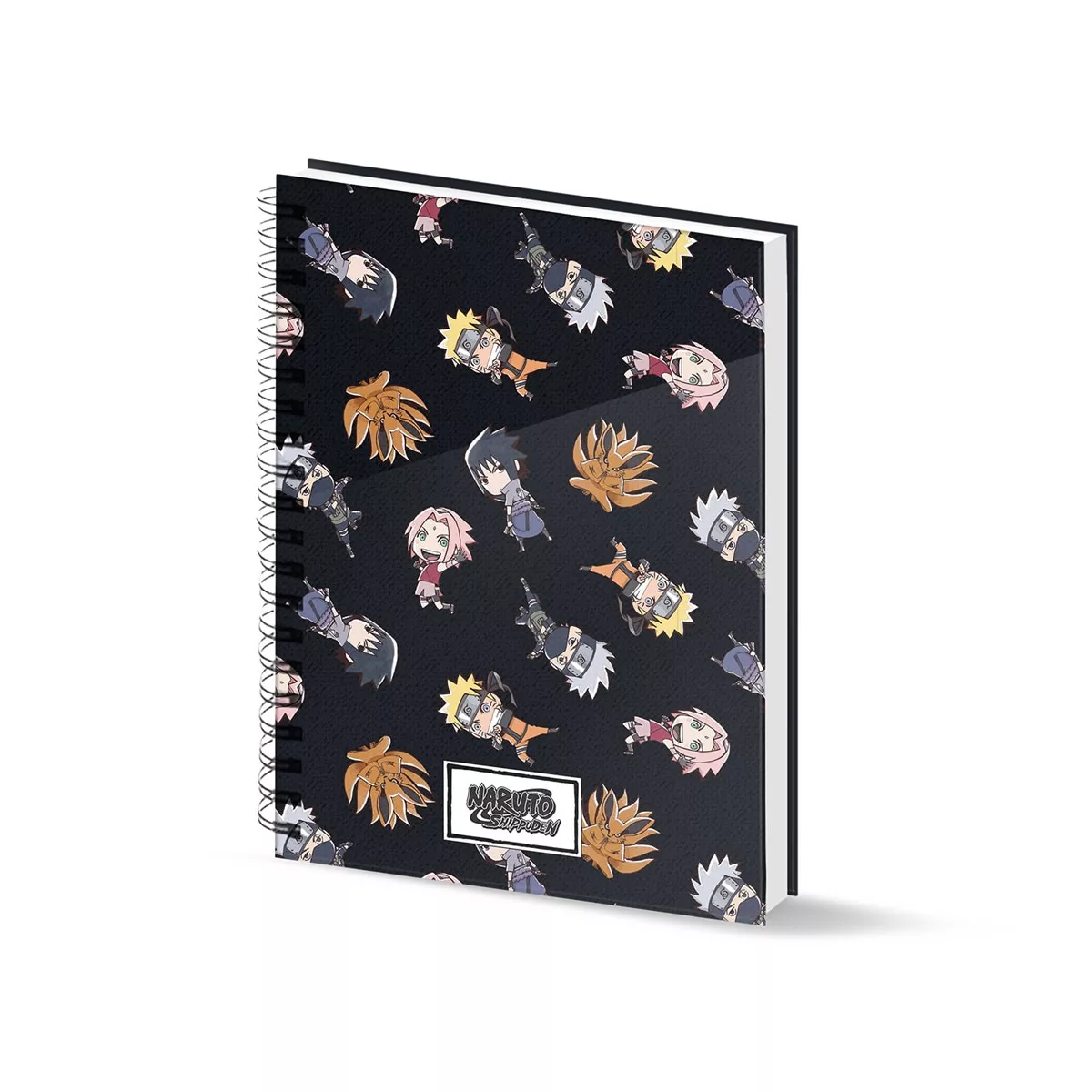 Karactermania - Cuaderno A5 Papel Cuadriculado Naruto Wind Negro En Oferta Karactermania - Cuaderno A5 Papel Cuadriculado Naruto Wind Negro Barato