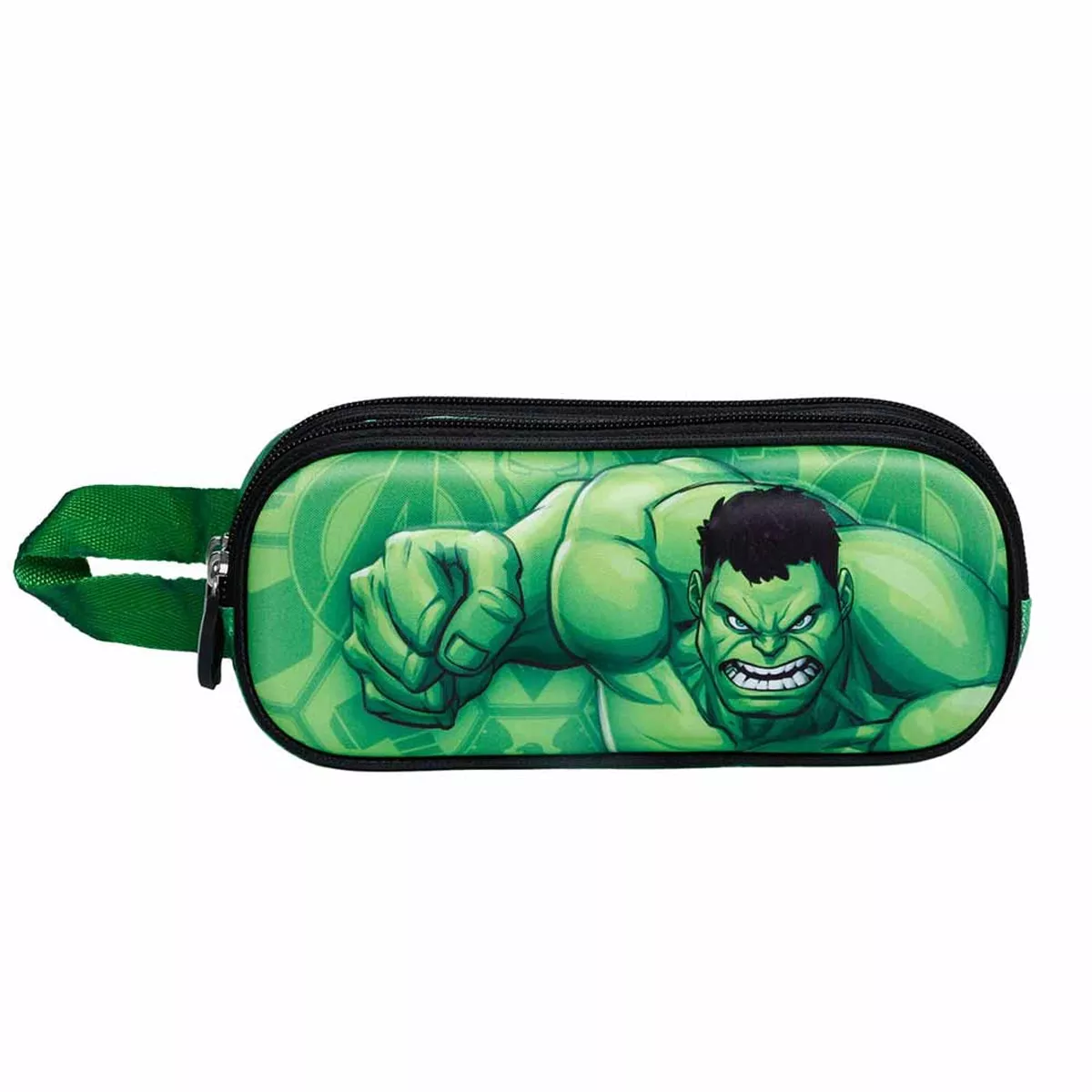 Karactermania - Estuche Portatodo Doble 3D Hulk Destroy Verde En Oferta Karactermania - Estuche Portatodo Doble 3D Hulk Destroy Verde Barato