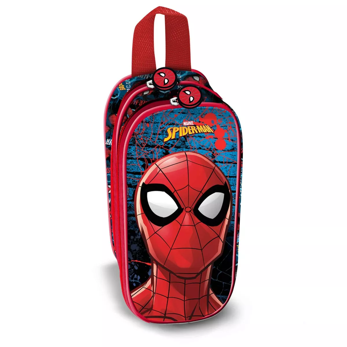 Karactermania - Estuche Portatodo Doble 3D Spiderman Badoom Rojo En Oferta Karactermania - Estuche Portatodo Doble 3D Spiderman Badoom Rojo Barato