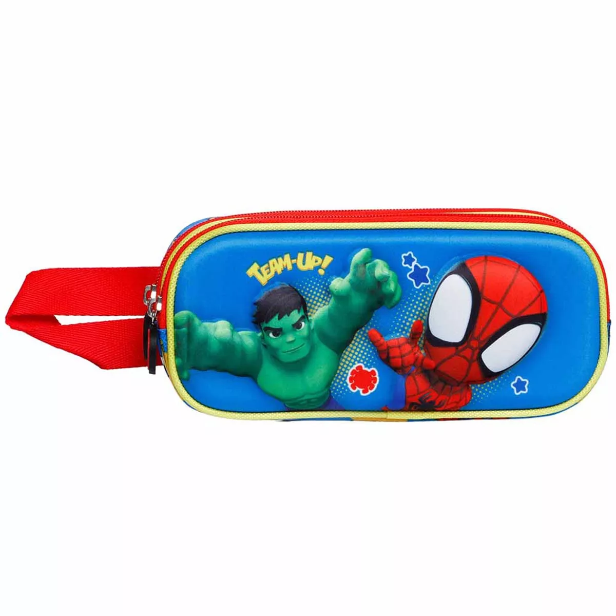 Karactermania - Estuche Portatodo Doble 3D Spiderman Team Multicolor En Oferta Karactermania - Estuche Portatodo Doble 3D Spiderman Team Multicolor Barato