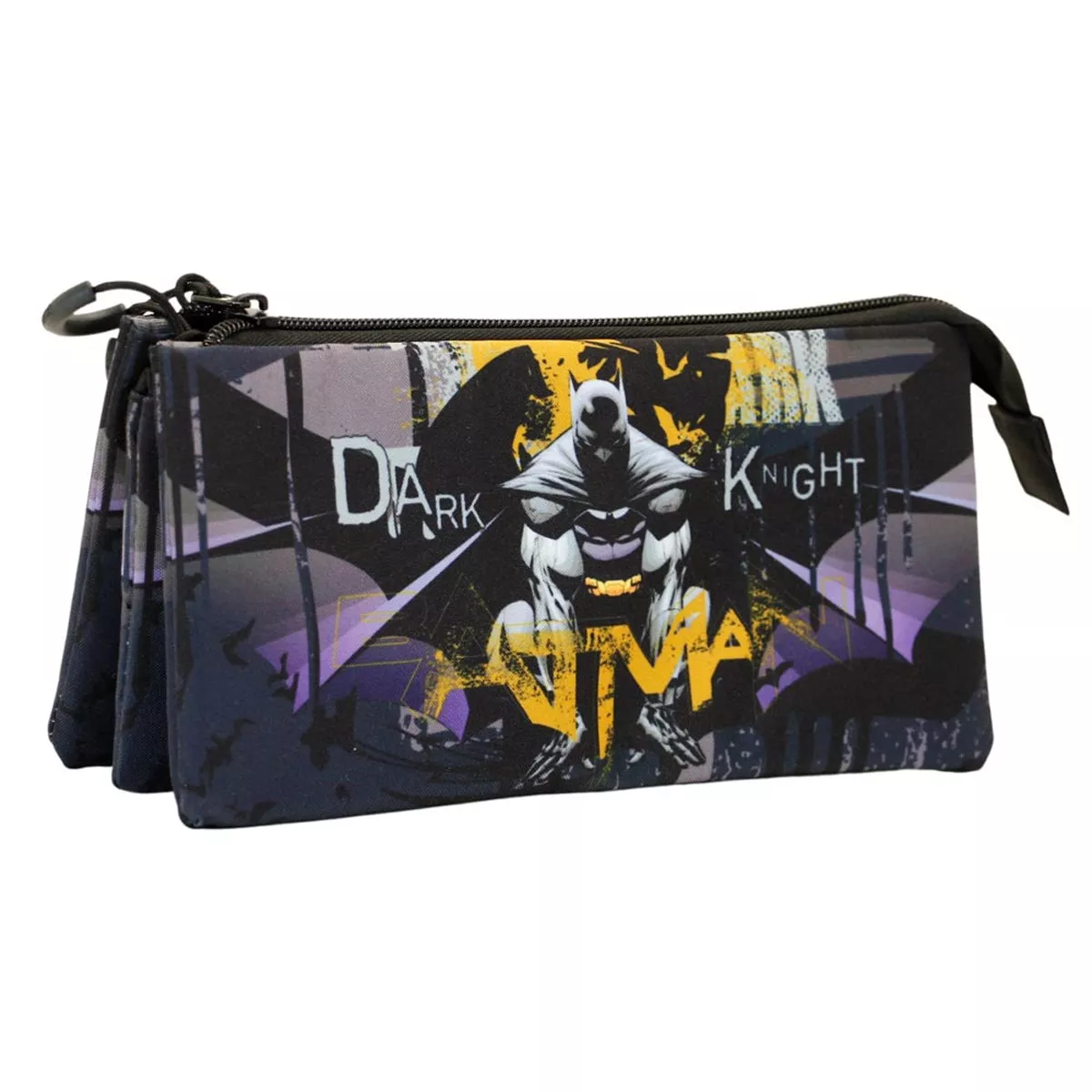 Karactermania - Estuche Portatodo Triple Fan Batman Dark Night Negro En Oferta Karactermania - Estuche Portatodo Triple Fan Batman Dark Night Negro Barato