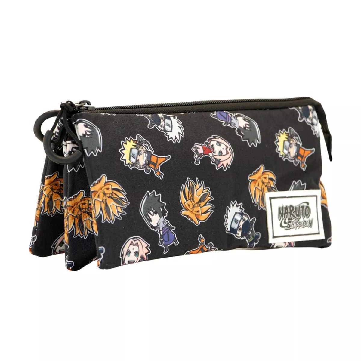 Karactermania - Estuche Portatodo Triple FAN Naruto Wind Negro barato