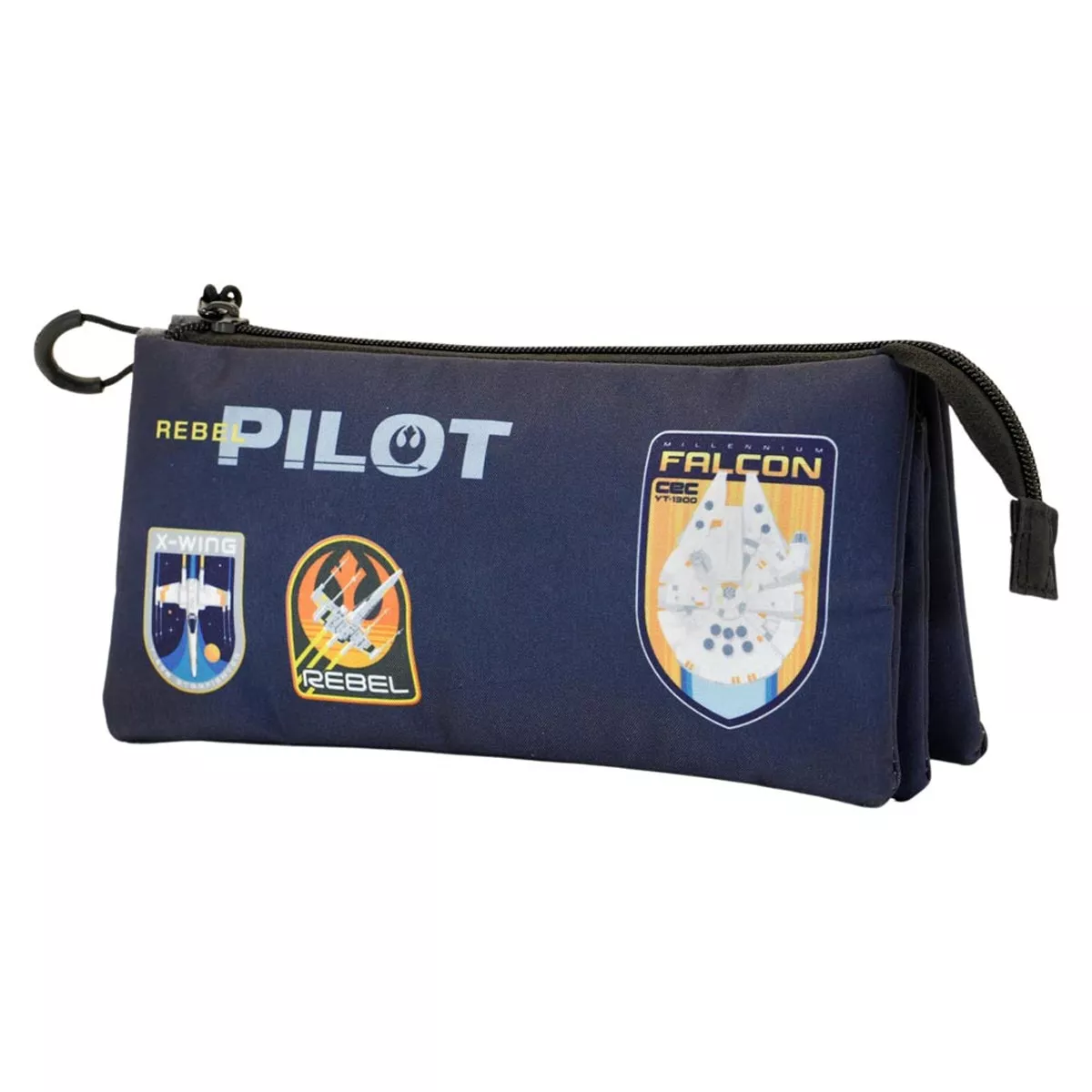 Karactermania - Estuche Portatodo Triple Fan Pilot Star Wars Azul En Oferta Karactermania - Estuche Portatodo Triple Fan Pilot Star Wars Azul Barato