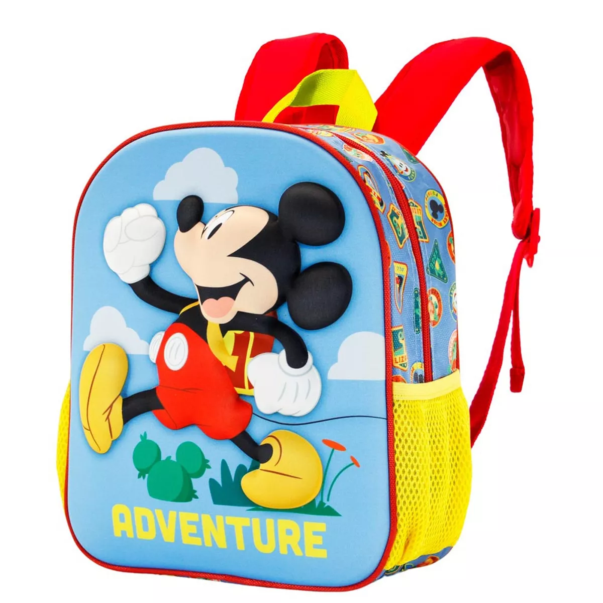 Karactermania - Mochila 3D Pequeña Mickey Mouse Adventure Multicolor En Oferta Karactermania - Mochila 3D Pequeña Mickey Mouse Adventure Multicolor Barato