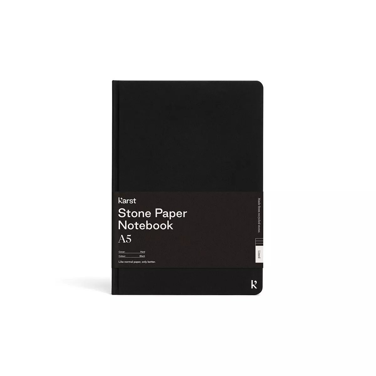 Karst - Cuaderno A5 Papel De Piedra Cuadriculado Tapa Dura Negra En Oferta Karst - Cuaderno A5 Papel De Piedra Cuadriculado Tapa Dura Negra Barato