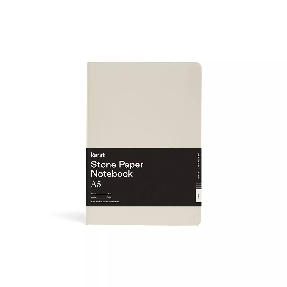 Karst - Cuaderno A5 Papel De Piedra Lineado Tapa Blanda Gris En Oferta Karst - Cuaderno A5 Papel De Piedra Lineado Tapa Blanda Gris Barato