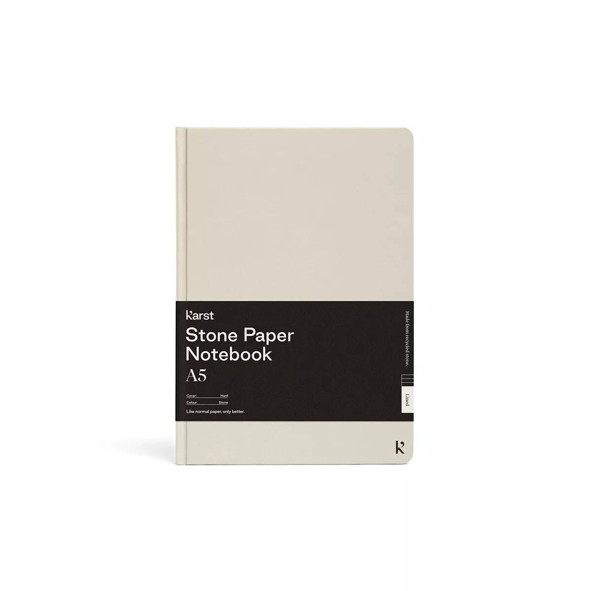 Karst - Cuaderno A5 Papel De Piedra Lineado Tapa Dura Gris En Oferta Karst - Cuaderno A5 Papel De Piedra Lineado Tapa Dura Gris Barato