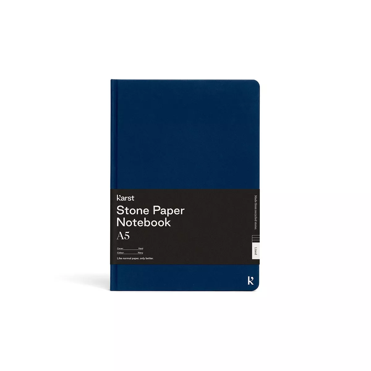 Karst - Cuaderno A5 Papel De Piedra Liso Tapa Dura Azul barato