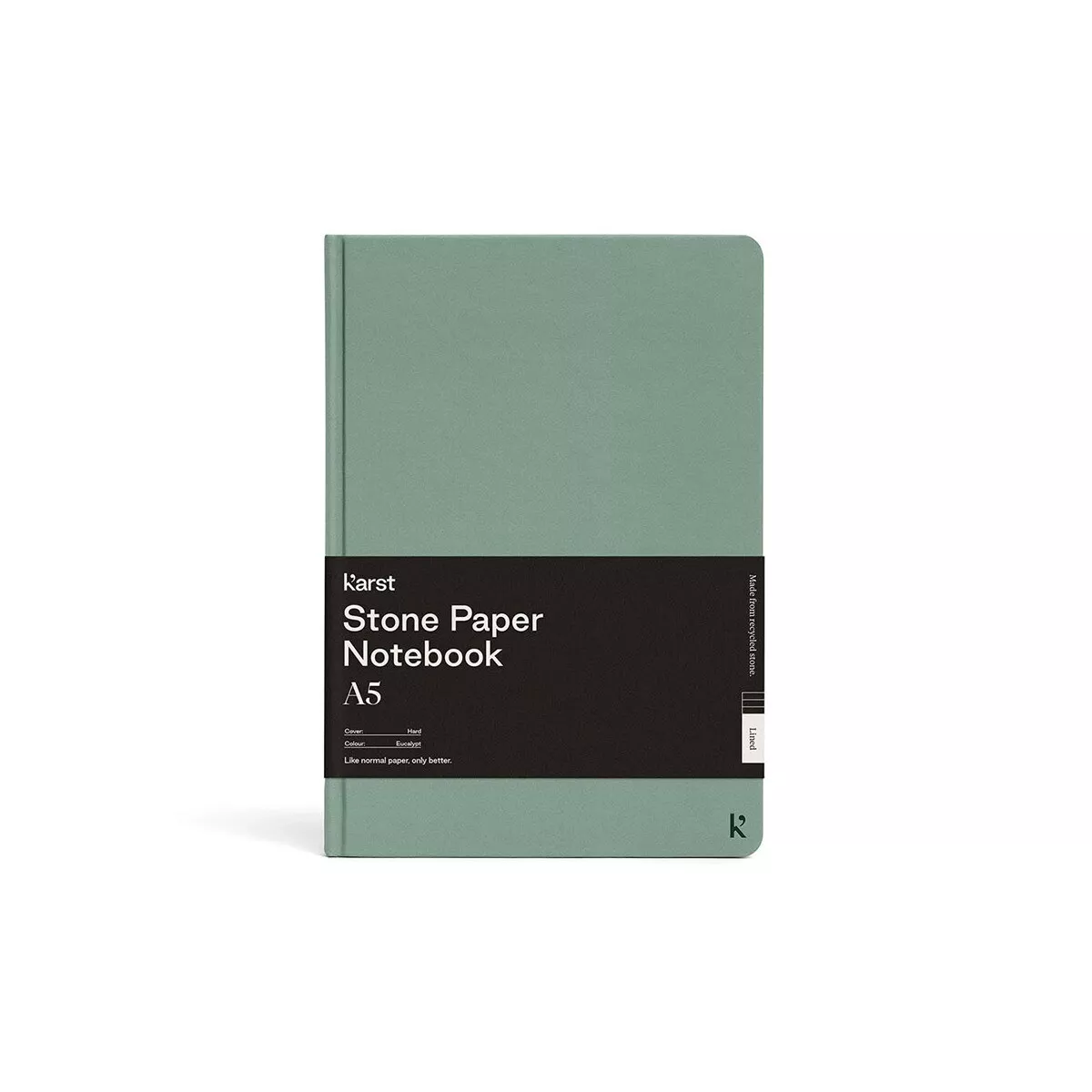 Karst - Cuaderno A5 Papel De Piedra Puntos Tapa Dura Verde En Oferta Karst - Cuaderno A5 Papel De Piedra Puntos Tapa Dura Verde Barato
