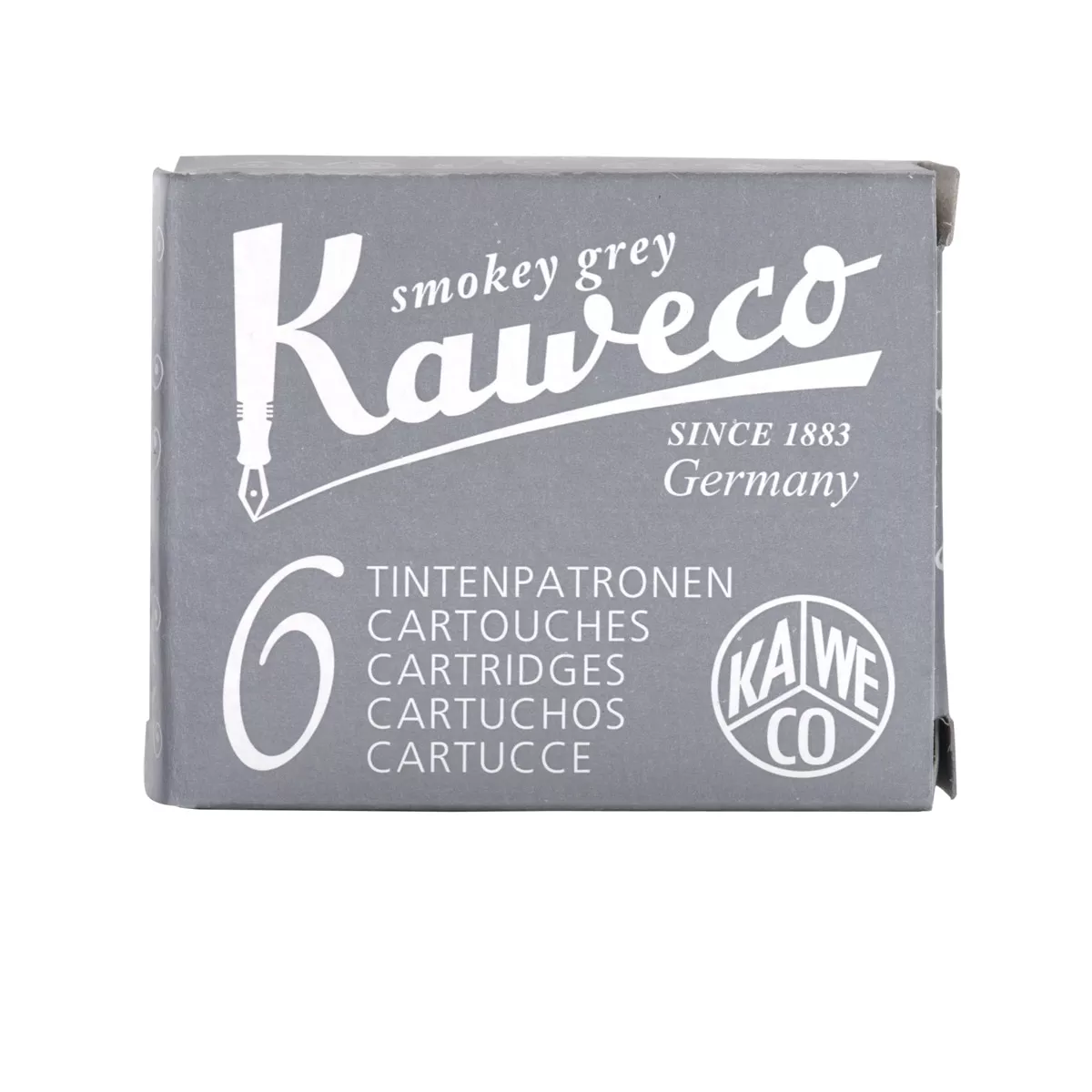 Kaweco - Cartuchos Standard Caka Con 6 Gris barato