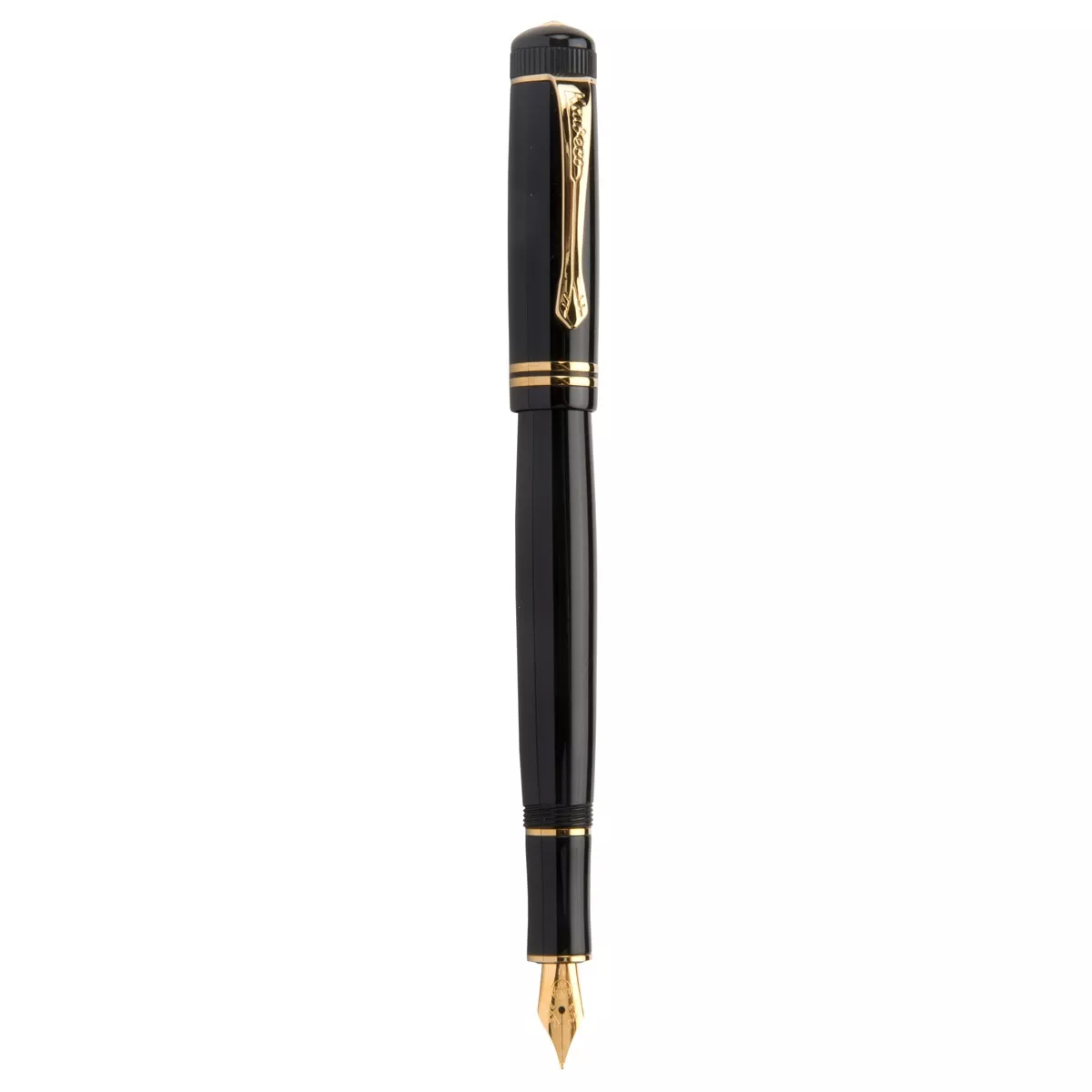 Kaweco - Pluma Dia Resina Negra Y Dorada barato