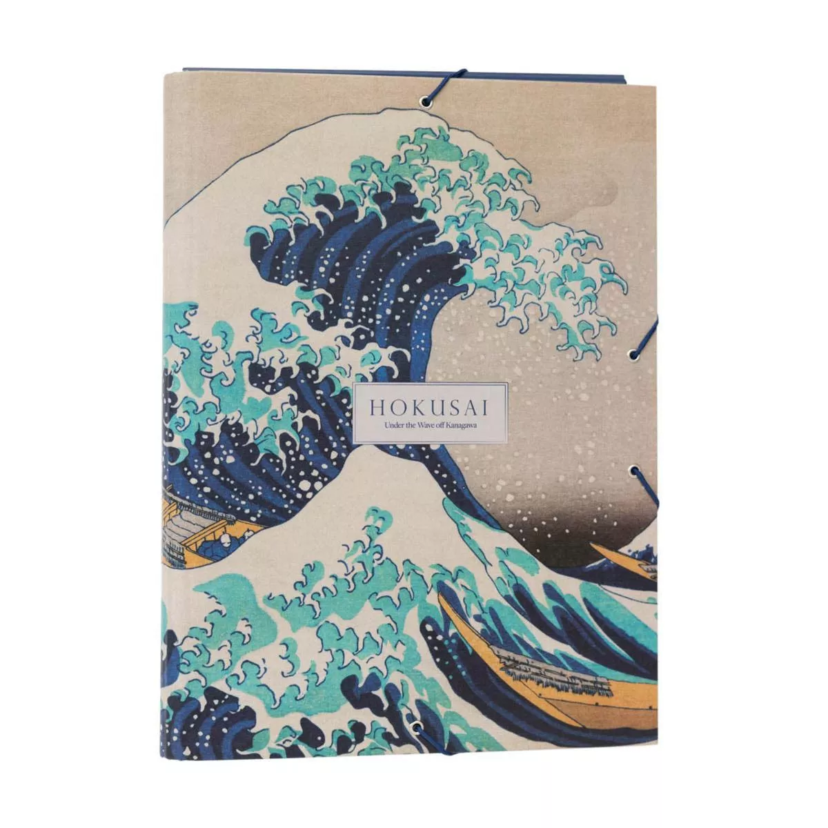 Kokonote - Carpeta Solapas Hokusai Azul Y Gris En Oferta Kokonote - Carpeta Solapas Hokusai Azul Y Gris Barato