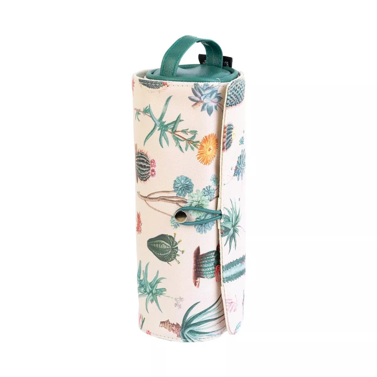 Kokonote - Estuche Enrollable Botanical Cacti Verde Y Beige En Oferta Kokonote - Estuche Enrollable Botanical Cacti Verde Y Beige Barato