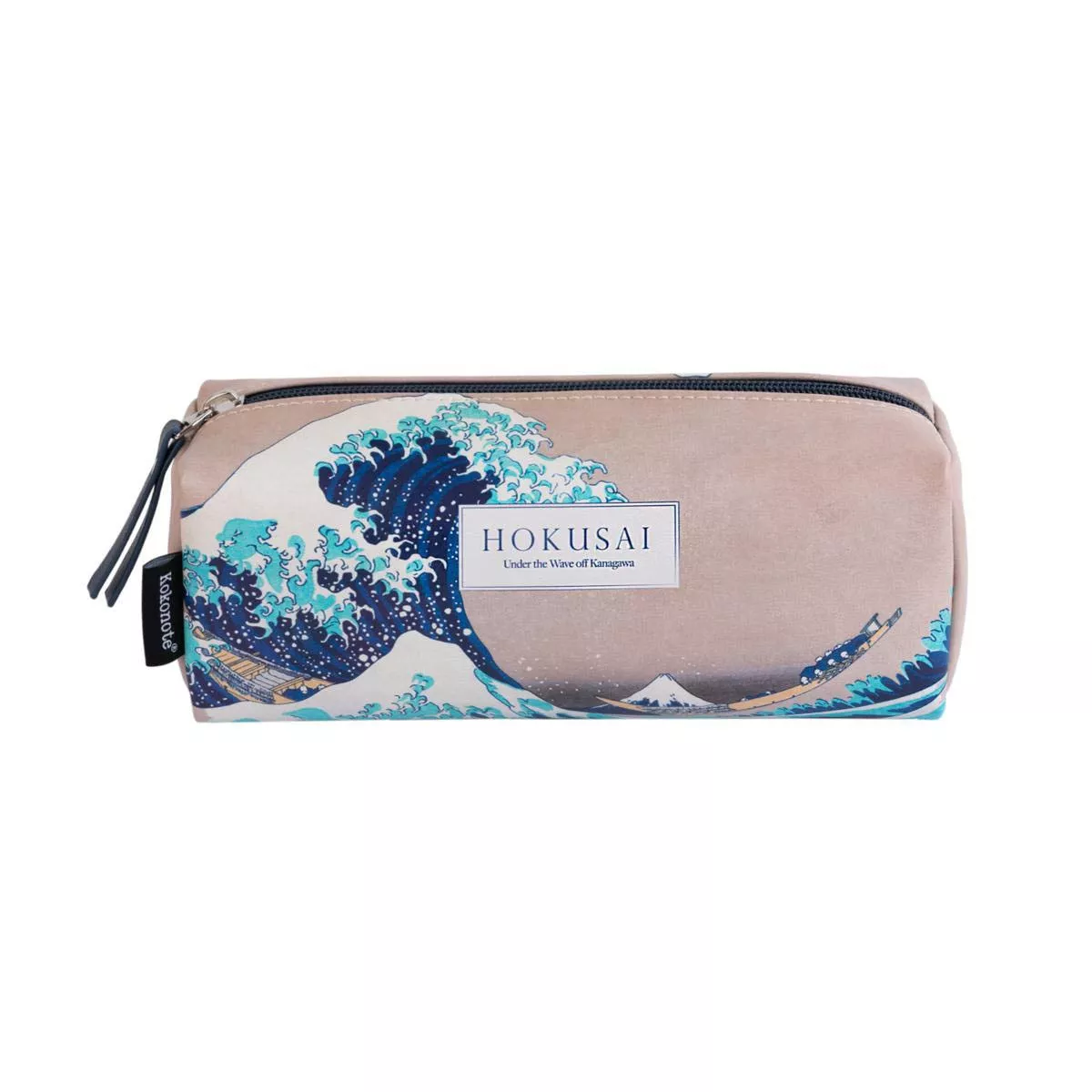Kokonote - Estuche Hokusai Beige Y Azul En Oferta Kokonote - Estuche Hokusai Beige Y Azul Barato